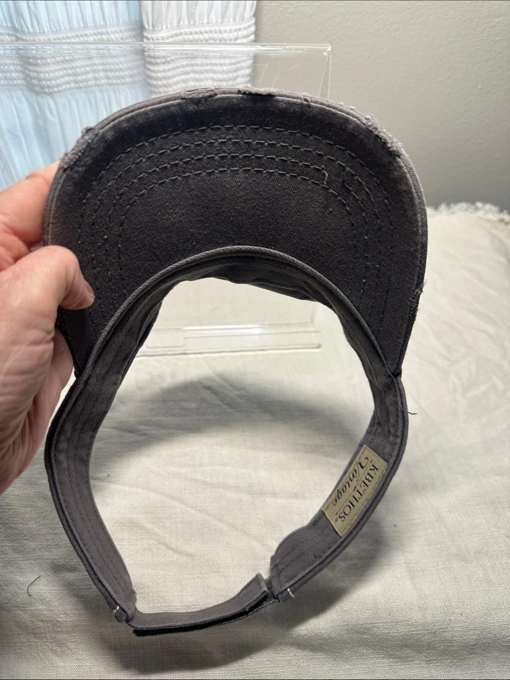 Kbethos Vintage Sun Visor adjustable hat.